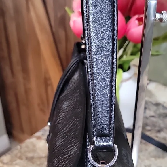 MCM EUC Black Visetos Coated Canvas and Leather Klara Bag 2 WAY - Picture 5 of 10